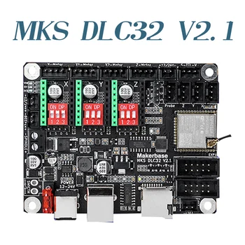Makerbase MKS DLC32 V2.1 32 Бит Материнская плата Автономный контроллер WIFI TFT Сенсорный экран TS24/TS35-R Для Лазерного гравировального станка