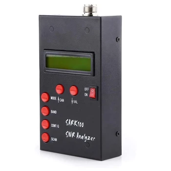 Антенный анализатор SARK100, измеритель коротковолнового КСВ-анализатора 1-60 МГц, с диапазоном измерения от 1,0 до 9,99 КСВ